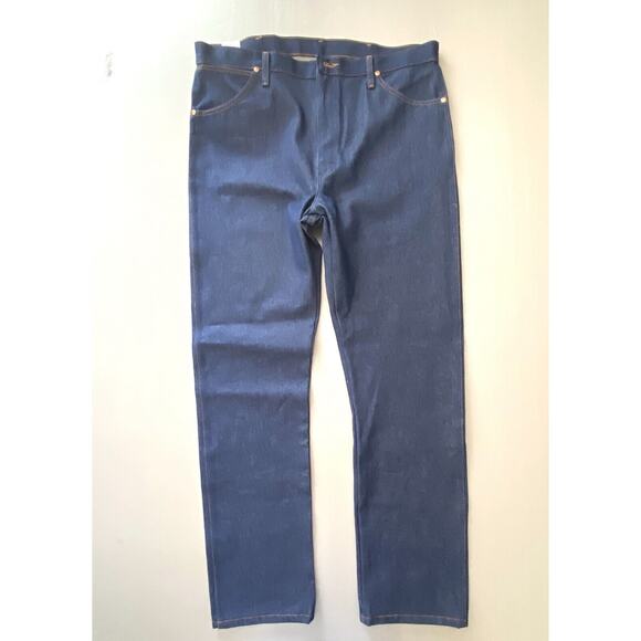 Vintage Wrangler 13mwz Jeans cowboy Cut 38x34 Pro rodeo western Deadstock NOS - Picture 6 of 9